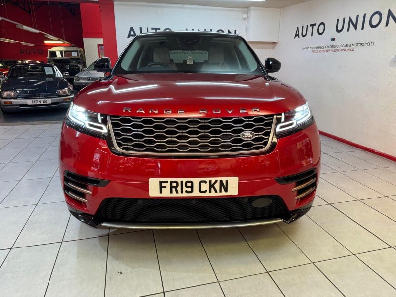 2019 Land Rover Range Rover Velar Red Automatic, 7+ speed Right Hand ...