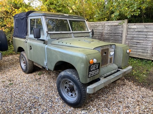 1964 Land Rover Series IIA SWB, Rover V8 Conversion