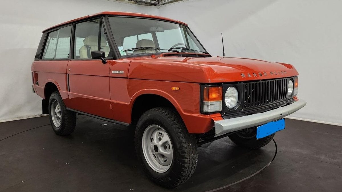 1984 Land Rover Range Rover 1984 Land Rover Range Rover Orange Manual, 5 speed Left Hand Drive in ...