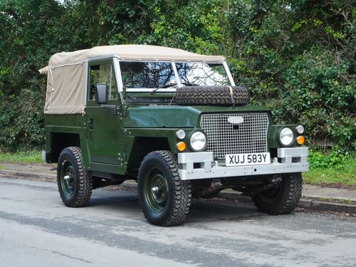 1983 Land Rover Series III 88 VERKOCHT