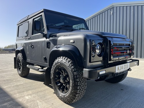 2014 Land Rover Defender 90 XS **bespoke leather interior** SÅLD