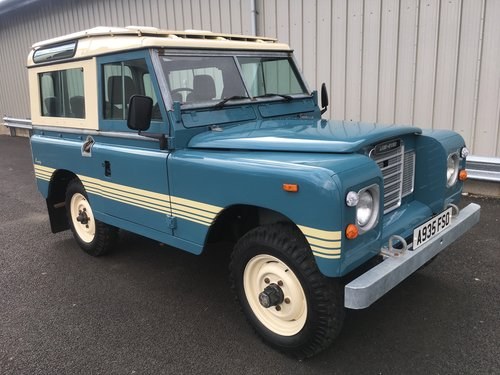 1984 LAND ROVER 88 SERIES 3 FACTORY COUNTY STATION WAGON SWB In vendita