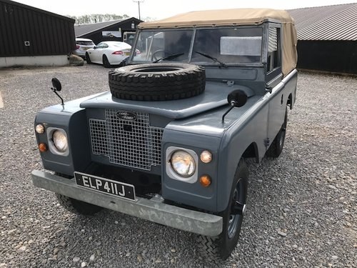 1970 Land Rover® Series 2a in Mid Grey RESERVED (ELP) SOLD