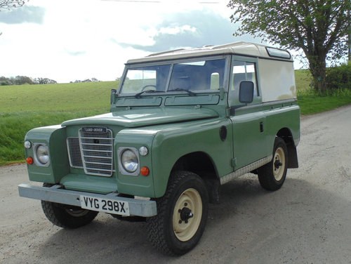 1981 Land Rover Series III SOLD