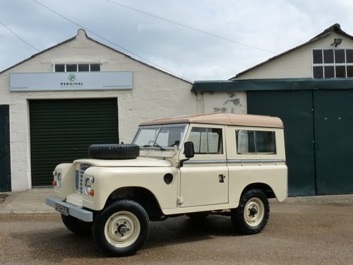 1981 Land Rover Series 111, galvanised chassis SOLD