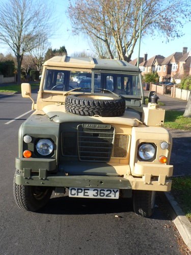 1983 exMOD Land Rover 109 Series 3 FFR Long Wheel Base For Sale