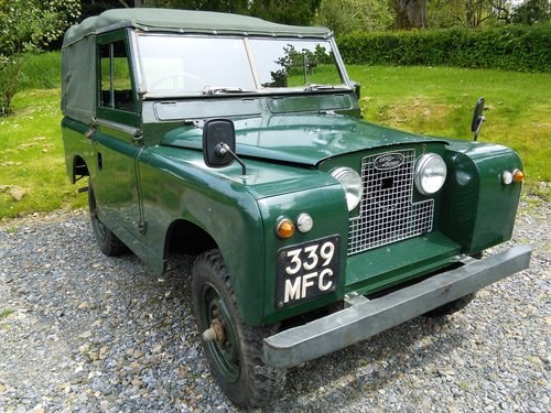1961 Land Rover series 2 SOLD