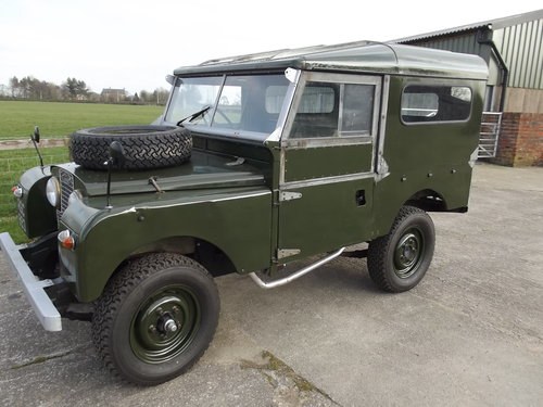 1956 Series 1 Land rover excellent condition. SOLD