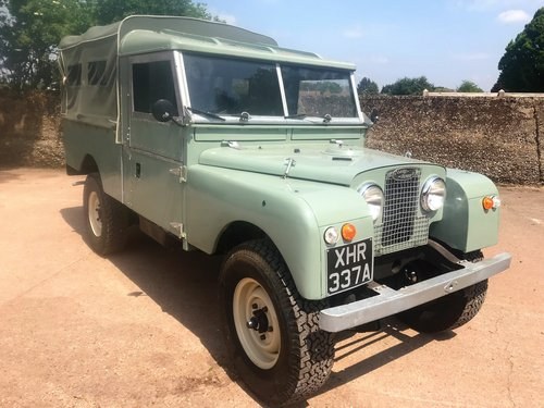 1956 Series 1 109in LWB restored example SOLD