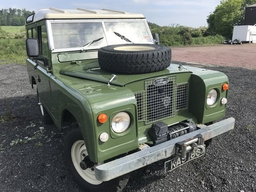 1962 Land Rover series 2a rebuilt on galvanised chassis SOLD