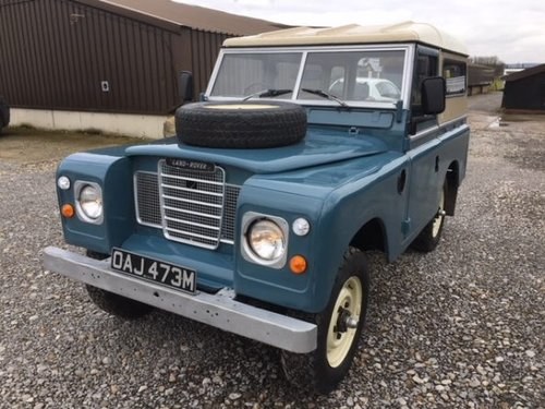 1973 Land Rover® Series 3 *Tax Exempt Seven Seater* (OAJ) SOLD
