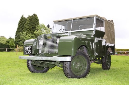 Series 1 1949 Land Rover Fully Restored For Sale