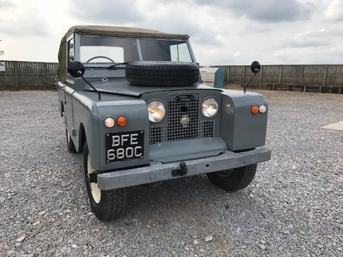 1965 Land Rover® Series 2a *Tax Exempt Soft Top* (BFE) RESERVED VENDUTO