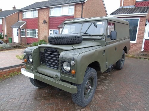 1984 Land Rover Series 3 109" Ex MOD SOLD