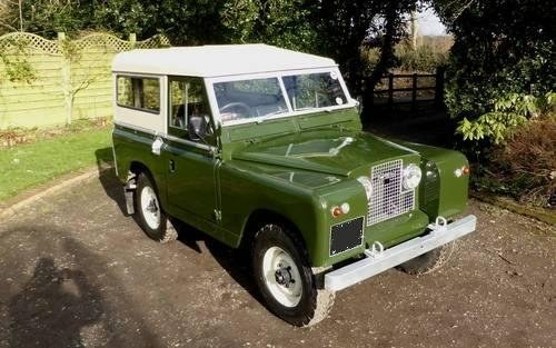 Stunning Classic 1969 Land Rover Series 2A Petrol 2.25 SOLD
