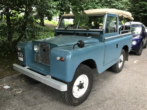 1963 Land Rover Series II a – 2.25 Petrol For Sale