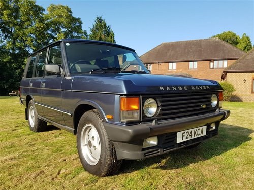 1989 Range Rover Vogue - Barons Tuesday 17th July 2018 For Sale by Auction