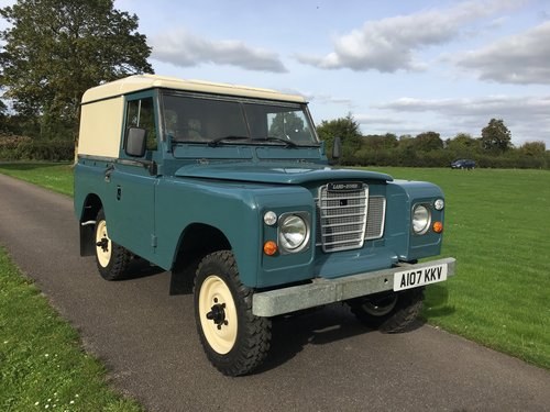 1984 Land Rover Series III 88" 2.2 39K Miles For Sale