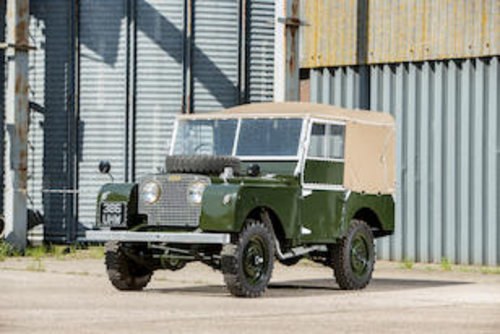 1963 LAND ROVER 80" SERIES I 4X4 UTILITY For Sale by Auction