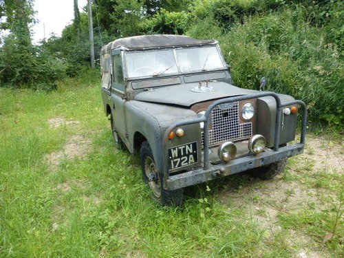 1963 Land Rover project VENDUTO