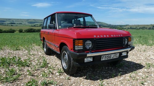 1988 Range Rover EFi with just 7500 miles from new  SOLD