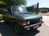 Range Rover Classic 3.9 Vogue V8 AUTO 1989 (G) One owner!! For Sale