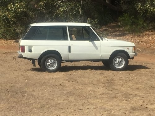 1982 Range Rover 2 Door Original no rust or welding For Sale