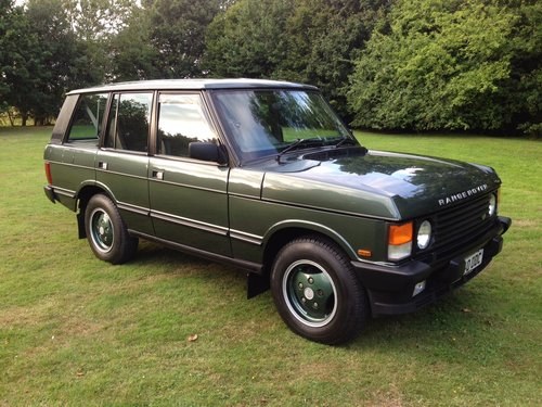 1994 Classic Range Rover Vogue 300 TDi Green For Sale