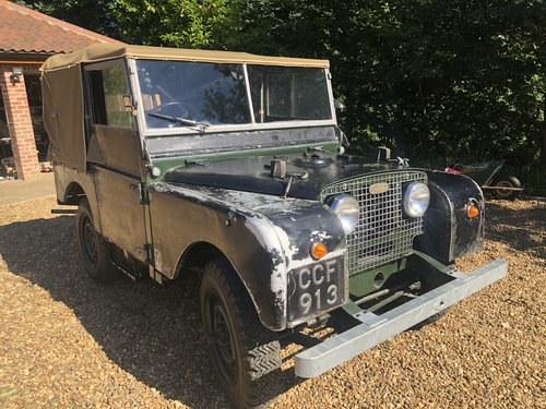 1950 Land Rover 80” @EAMA Classic and Retro Auction 14/7 For Sale by Auction
