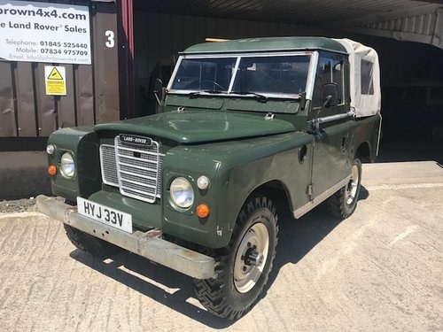 1980 Land Rover® Series 3 *Preservation Vehicle* RESERVED VENDUTO