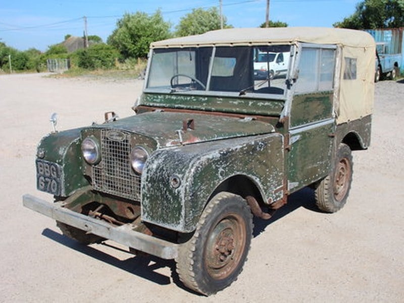 Land Rover Series 1 80" 1953 Project Barn Stored 40+ Years
