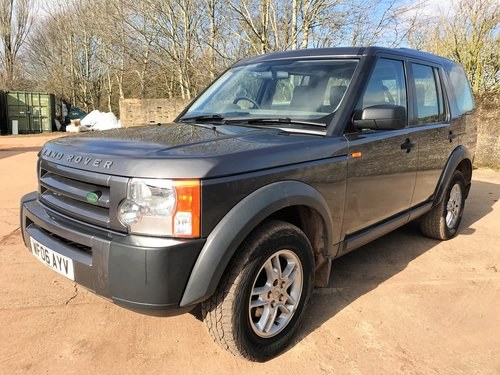 superb 2006 Discovery 3 TDV6 manual 7 seater with FSH VENDUTO