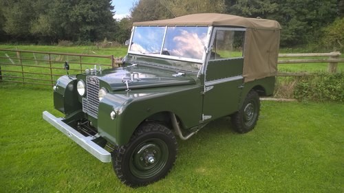 1953 Land rover series 1, 80", Beautifull restoration For Sale