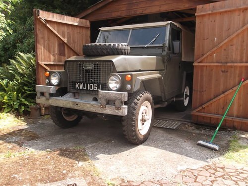 1971 lightweight Land Rover, Galv chassis,diesel For Sale