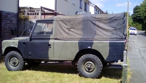 1983 Land rover ex military restoration project In vendita