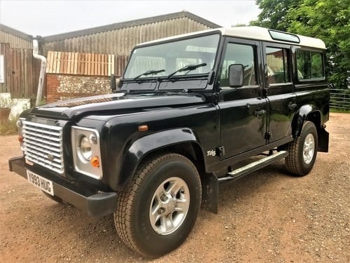 2001 01Y Defender 110 TD5 CSW 6 seat+remap+MOT Jun 19 VERKAUFT