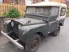 REMAINS AVAILABLE. 1952 Land Rover SWB Series 1 For Sale by Auction