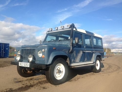1990 Land Rover 110 4C County D T at Morris Leslie 17th August For Sale by Auction