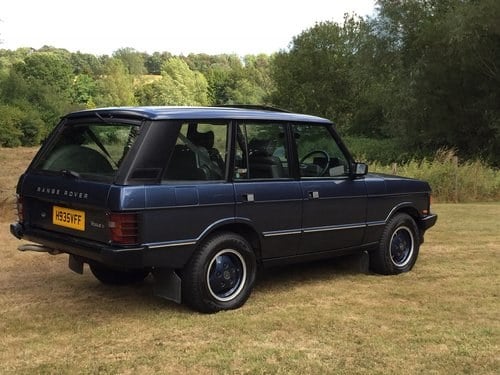 1991 Range Rover Classic 3.9 V8 - low mileage SOLD