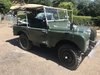 Land rover series 1 80" 1951 For Sale