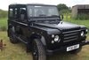 1997 Land Rover Defender, Black Edition, Galv chassis For Sale