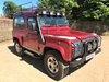 1996 Defender 90 300TDi CSW+high spec inc galvanised chassis SOLD