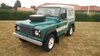 1988 Land Rover Soft Top one owner only 12600 Kmh from new In vendita
