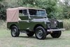 1949 Land Rover Series 1 80"  Just 4 owners from new. In vendita all'asta