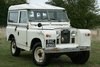 1968 Land Rover Series 2a 88 SOLD