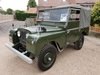 **REMAINS AVAILABLE**1952 Land Rover Series 1 For Sale by Auction