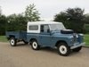 1969 Land Rover Series IIA with trailer at ACA 3rd November  For Sale