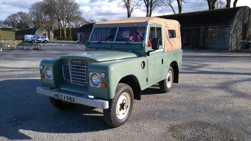 Land Rover Series 3 1981 2¼ Petrol 88” Soft Top For Sale