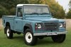 1987 Land Rover Defender 110 High Capacity Pick Up SOLD