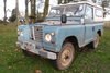 1962 LAND ROVER SERIES 2A SAME OWNER 20 YEARS MOT'D ALL WORKS VENDUTO
